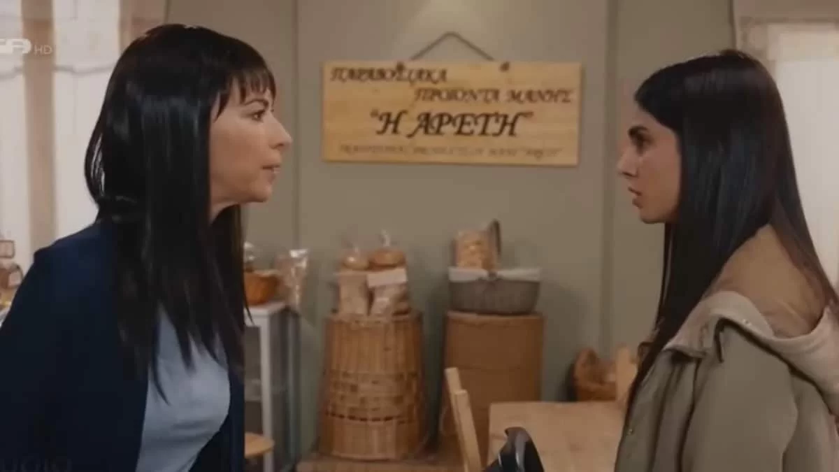Γη της Ελιάς (15/12): «Σε ποιον μιλάς έτσι μωρή» - Η συγκλονιστική σκηνή με Αρετή και Βασιλική