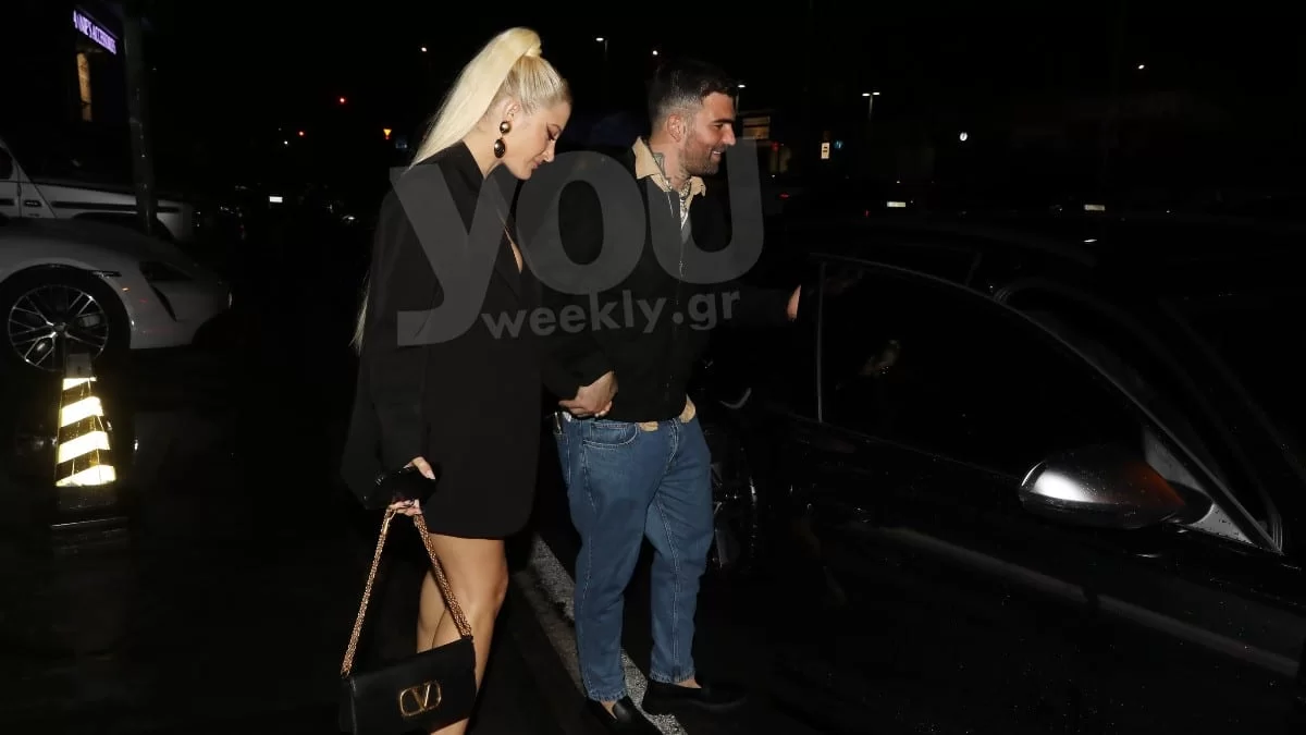 Νυχτοπερπατήματα για την εγκυμονούσα Ιωάννα Τούνη και τον Δημήτρη Αλεξάνδρου - Τον κρατούσε από το χέρι περπατώντας στους δρόμους της Αθήνας