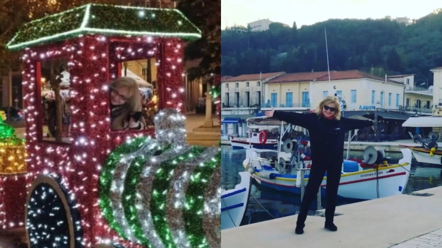 Η Αγγελική Νικολούλη στις διακοπές της!