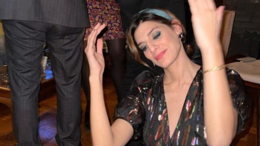 Η ηθοποιός στα γενέθλια της!