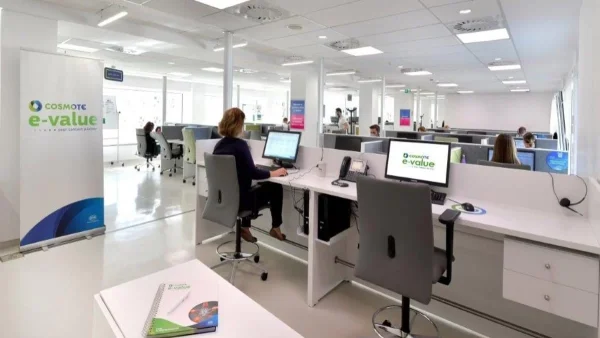 Αναπτυξιακή πορεία για την COSMOTE e-Value που περιλαμβάνεται στα καλύτερα contact centers της Ευρώπης