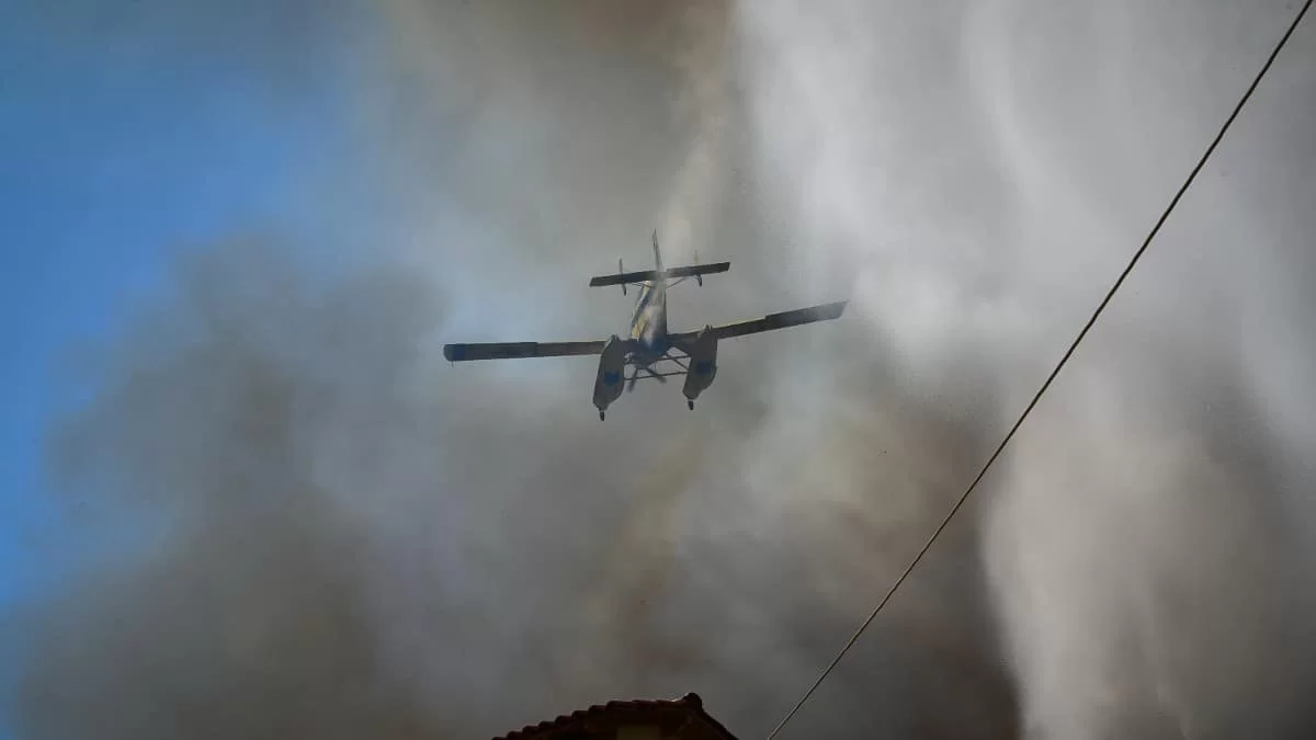 Φωτιά στον Ασπρόπυργο