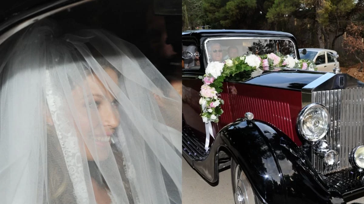 Γάμος Μαριέττας Χρουσαλά: Το αξέχαστο νυφικό που είχε φορέσει στον γάμος της με τον Λέων Πατίτσα