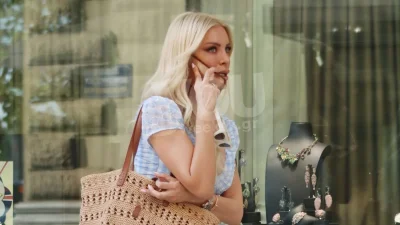 Χωρίς τον Βαγγέλη Ροδόπουλο - Με άλλη παρέα η Κατερίνα Καινούργιου στην Θεσσαλονίκη