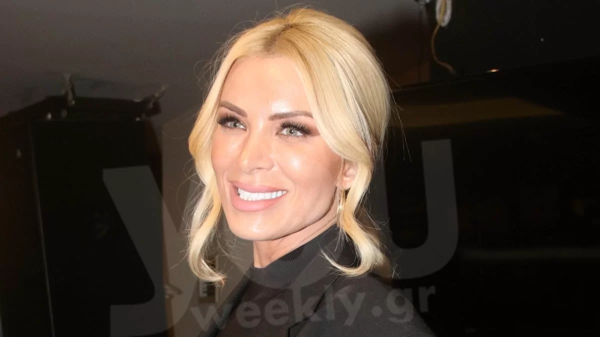 Δε θα περάσει μόνη της τις γιορτές η Καινούργιου - Η αποκάλυψη για τον άντρα που θα έχει στο πλευρό της