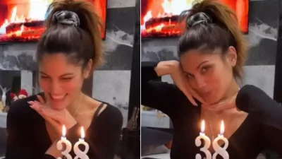 Τα πρώτα γενέθλια της Μαίρης Συνατσάκη ως μαμά - Η τούρτα υπερπαραγωγή που της ετοίμασε ο Ίαν Στρατής