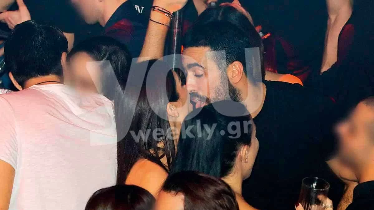 Σαν να βλέπουμε την Βανδή με τον Μπισμπίκη: Τα καυτά φιλιά της Μελίνας Νικολαΐδη με τον σύντροφό της μπροστά στα μάτια της μαμάς της