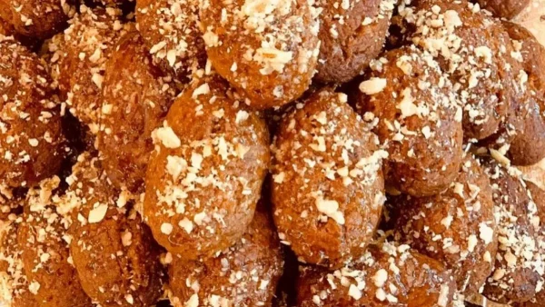 Μελομακάρονα διαίτης μούρλια: Με βρώμη και αλεύρι ολικής