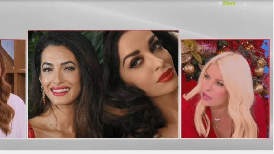 Η Ελένη Μενεγάκη σχολιάζει την ομοιότητα της Ελ. Φουρέιρας