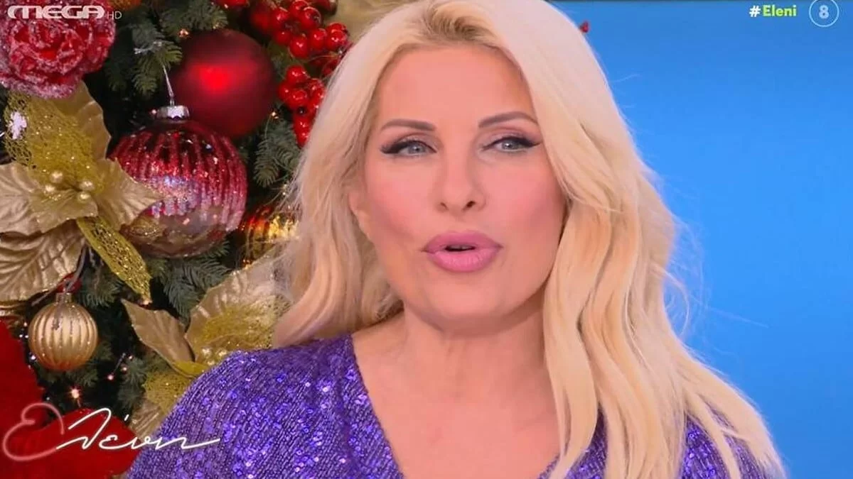 Ελένη Μενεγάκη: «Σήμερα...» - Ανακοίνωσε τα... δυσάρεστα με χαμόγελο στα χείλη