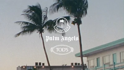 Moncler x Palm Angels x Tod's: Η Ναόμι Κάμπελ ποζάρει για τα προϊόντα της νέας συνεργασίας