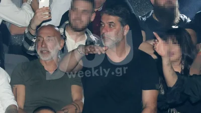 Τα "έσπασε" ως το πρωί ο Μπισμπίκης σε γνωστό νυχτερινό κέντρο - Με διαφορετική παρέα και χωρίς την Βανδή
