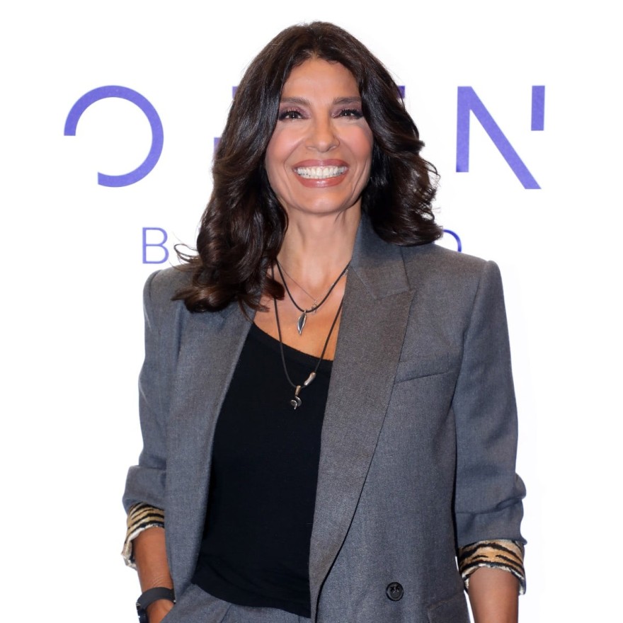 Η Πόπη Τσαπανίδου σε μια εκδήλωση του Opentv