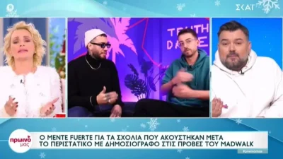 «Πείτε μου κύριε Παρτσώλη, κυρία και κυρία...» - Ασύλληπτη ένταση στο Πρωινό μας με την Έλενα Χριστοπούλου