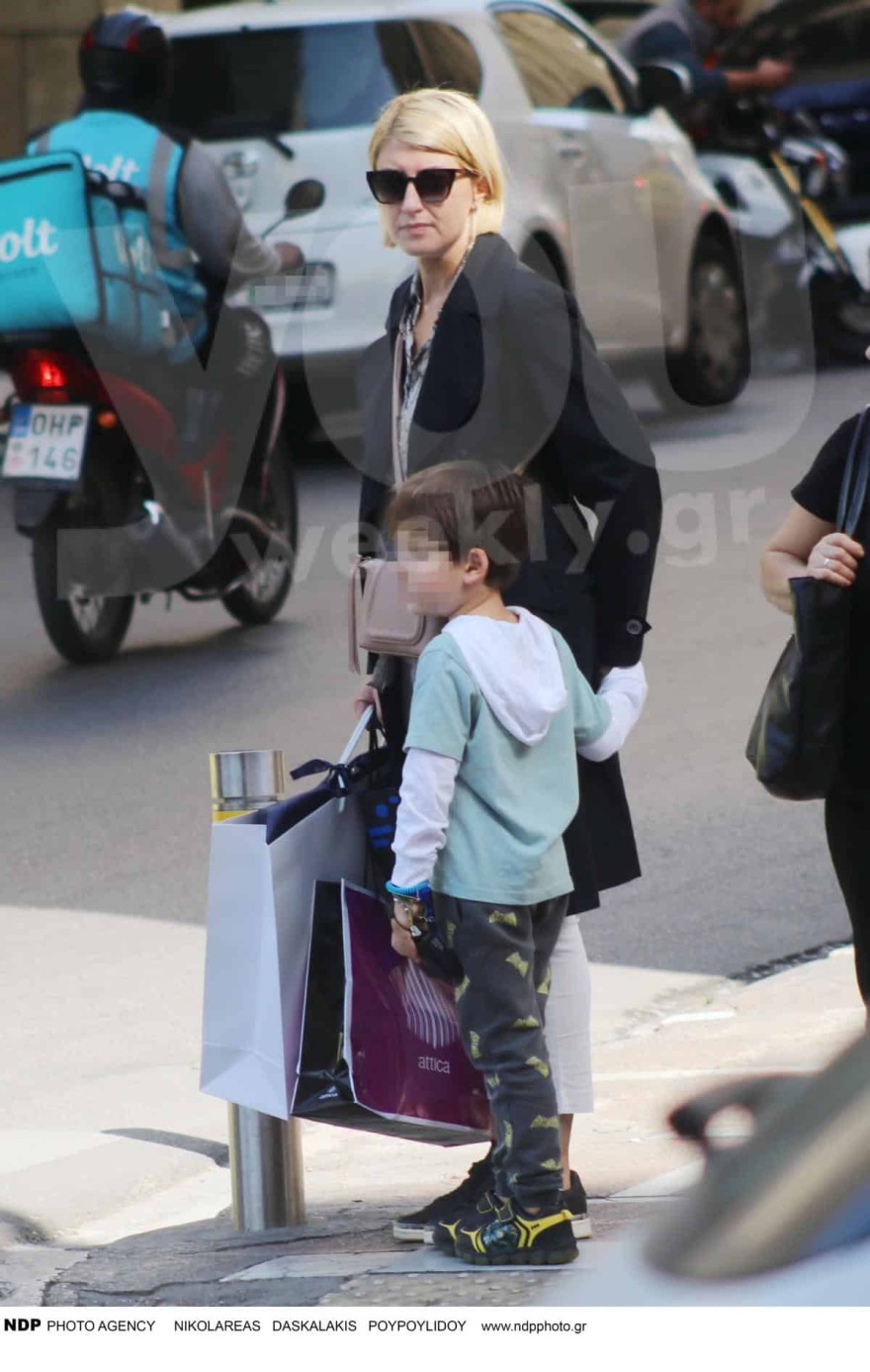 Σία Κοσιώνη Κώστας Μπακογιάνης γιος