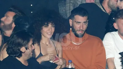 Με μαύρο μπούστο και παντελόνι καμπάνα δίπλα στον Mente Fuerte η Μαρία Σολωμού - "Τα έσπασαν" στα μπουζούκια