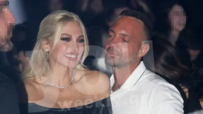 Λίγο πριν γίνουν γονείς - Ευτυχισμένη στην Πράγα η Σπυροπούλου στο πλευρό του Βασίλη Σταθοκωστόπουλου