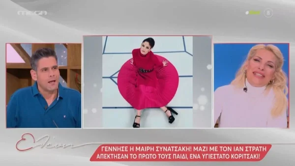 «Μου έστειλε και φωτογραφία....» - Η αποκάλυψη του Δημήτρη Ουγγαρέζου λίγες ώρες μετά την γέννηση της κόρης της Μαίρης Συνατσάκη