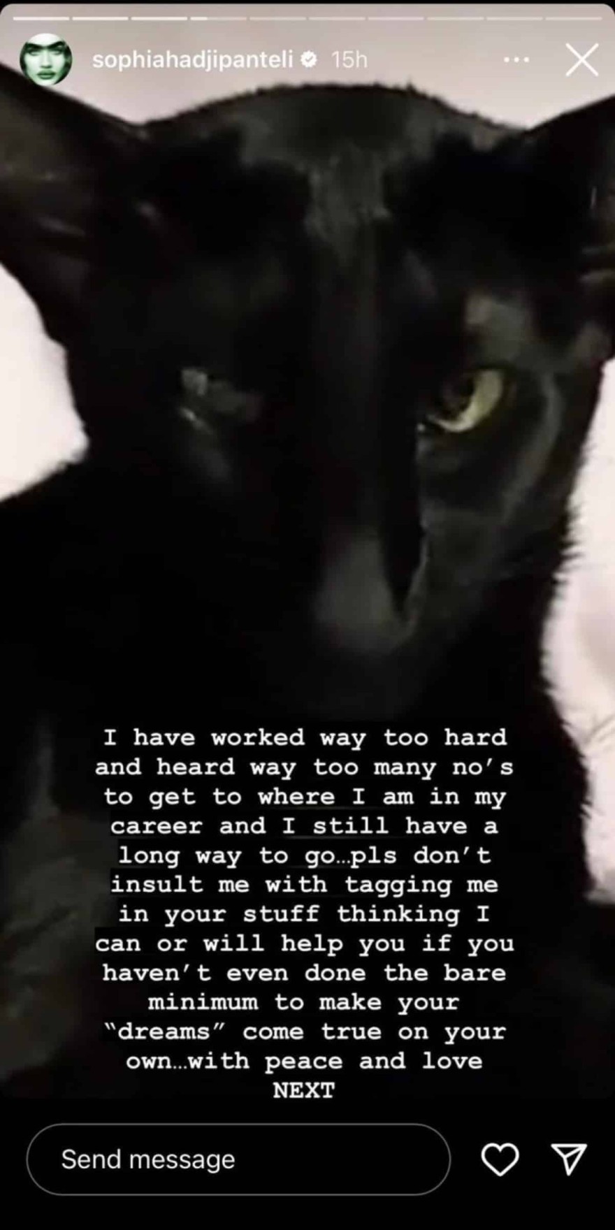 Πρωτοφανές ξέσπασμα από την Σοφία Χατζηπαντελή