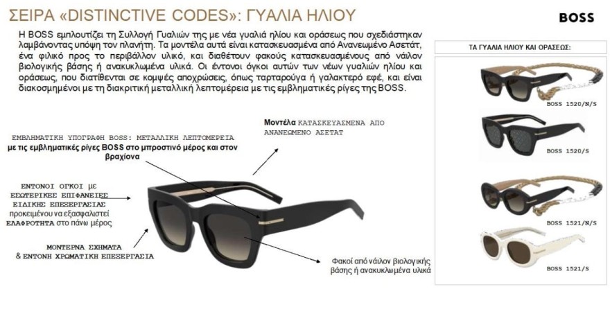 γυαλιά boss