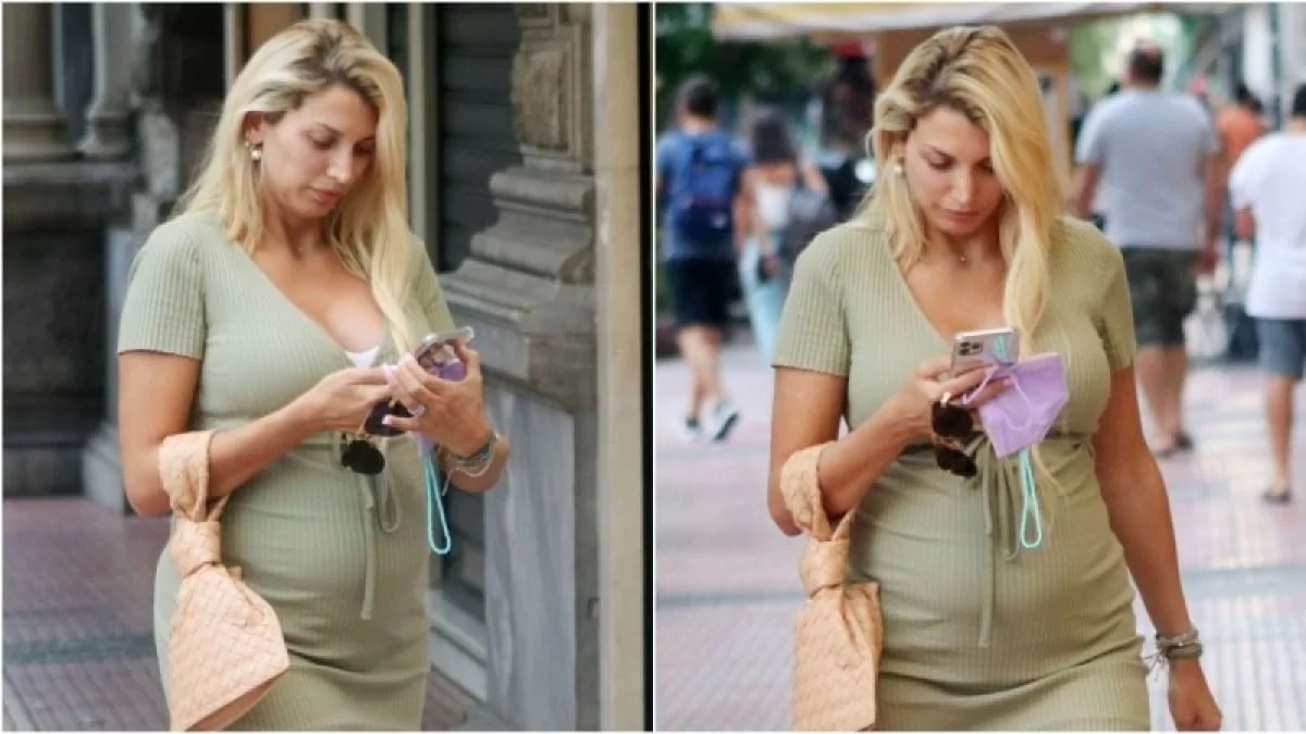 Την κρατούσε για το τέλος - Η αδημοσίευτη φωτογραφία της Κωνσταντίνας Σπυροπούλου λίγες ημέρες πριν γεννήσει