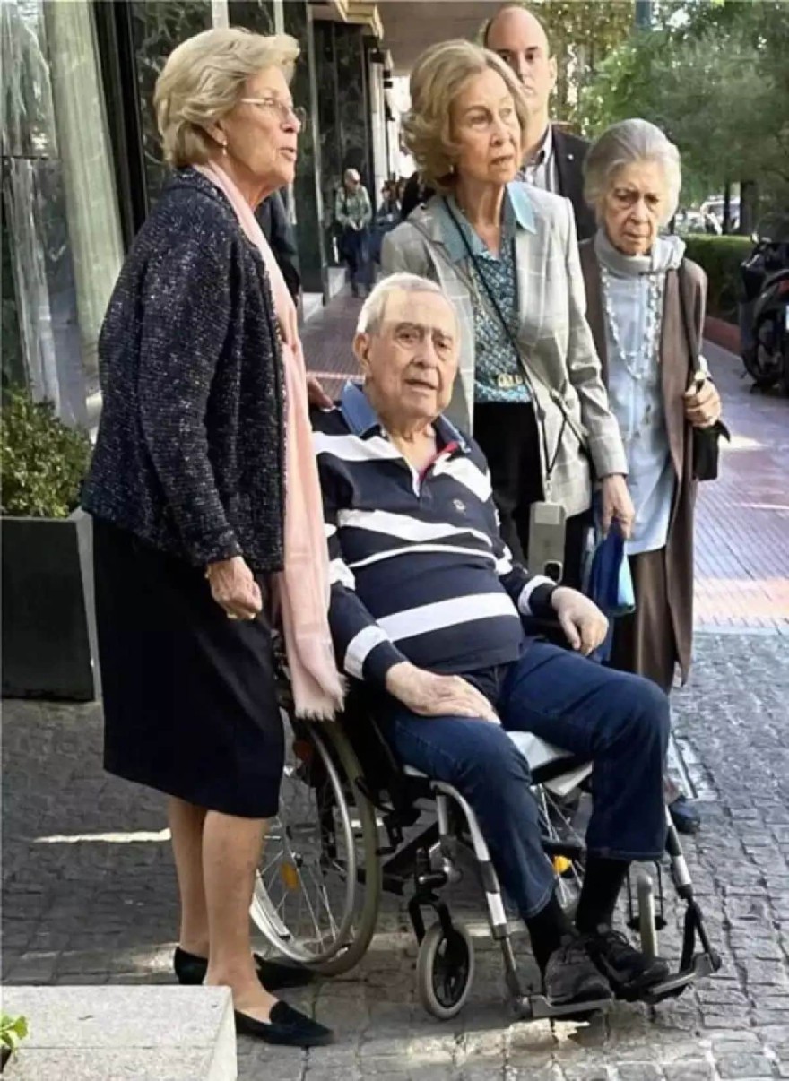 Τέως Βασιλιάς Κωνσταντίνος τελευταία εμφάνιση