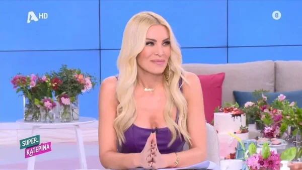 «Να μας ζήσει το μωράκι» - Η Κατερίνα Καινούργιου ανακοίνωσε την γέννα στον αέρα του ALPHA