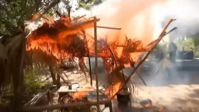 Survivor All Star: Ώρες αγωνίας στον Άγιο Δομίνικο - Φωτιά στην καλύβα των Μπλε! Υπάρχουν τραυματίες;