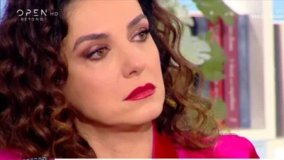 «Δεν θέλω να μιλήσω πολύ για...» - Τσακισμένη ψυχολογικά η Φωτεινή Δάρρα στο πλατό του Open Weekend