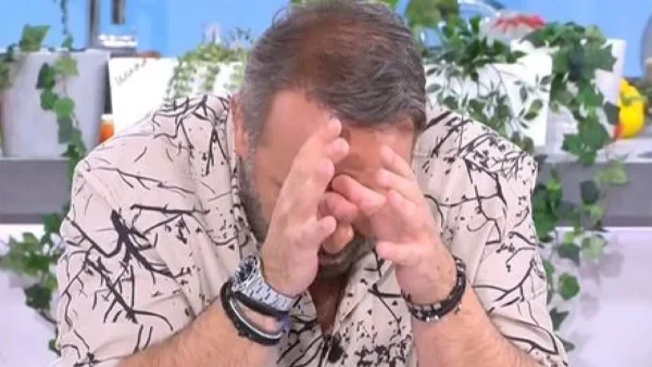 Πλάνταξε στο κλάμα ο Γρηγόρης Γκουντάρας στο πλατό του Super Κατερίνα - Τι συνέβη
