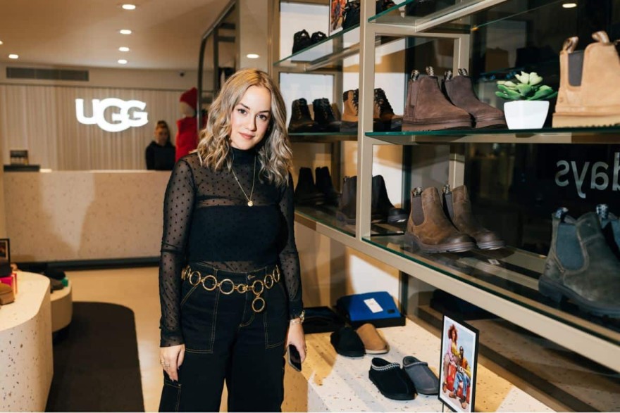 Λαμπεροί καλεσμένοι & Χριστουγεννιάτικη διάθεση στο άνοιγμα του πρώτου καταστήματος UGG