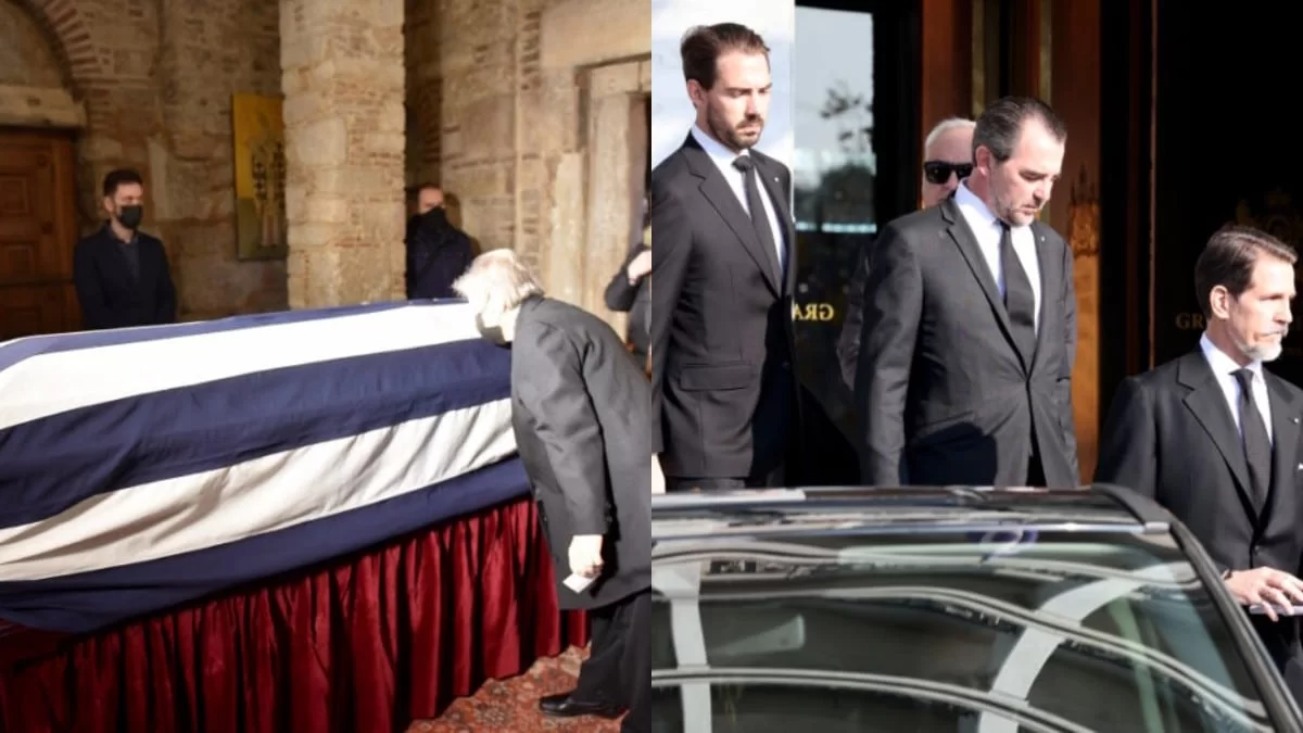 Κηδεία τέως βασιλιά Κωνσταντίνου: Άρχισε η προσέλευση των επίσημων για την εξόδιο Ακολουθία - Η στιγμή που οι γιοι του φτάνουν στη Μητρόπολη