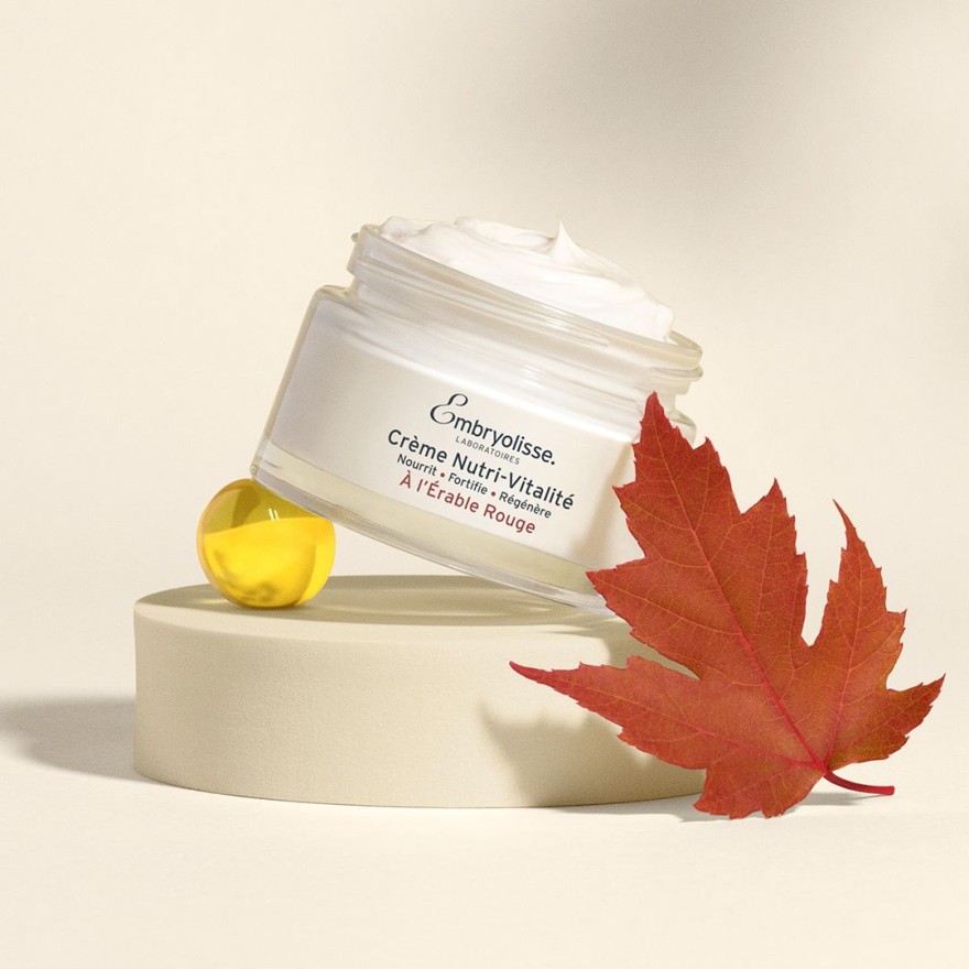 Η νέα κρέμα Nutri-Vitality της Embryolisse αξιοποιεί τις ευεργετικές ιδιότητες του κόκκινου σφενδάμου