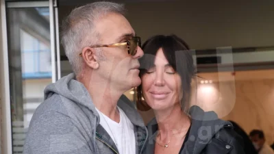 Εξιτήριο για το Στέλιο Ρόκκο - Οι πρώτες φωτογραφίες αγκαλιά με τη γυναίκα του