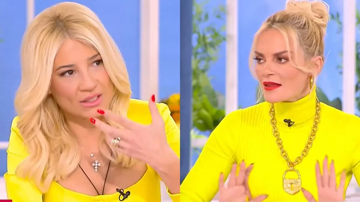«Το να κουνάς το δάχτυλο...» - "Χαμός" στο Πρωινό μας ανάμεσα στην Φαίη Σκορδά & την Έλενα Χριστοπούλου