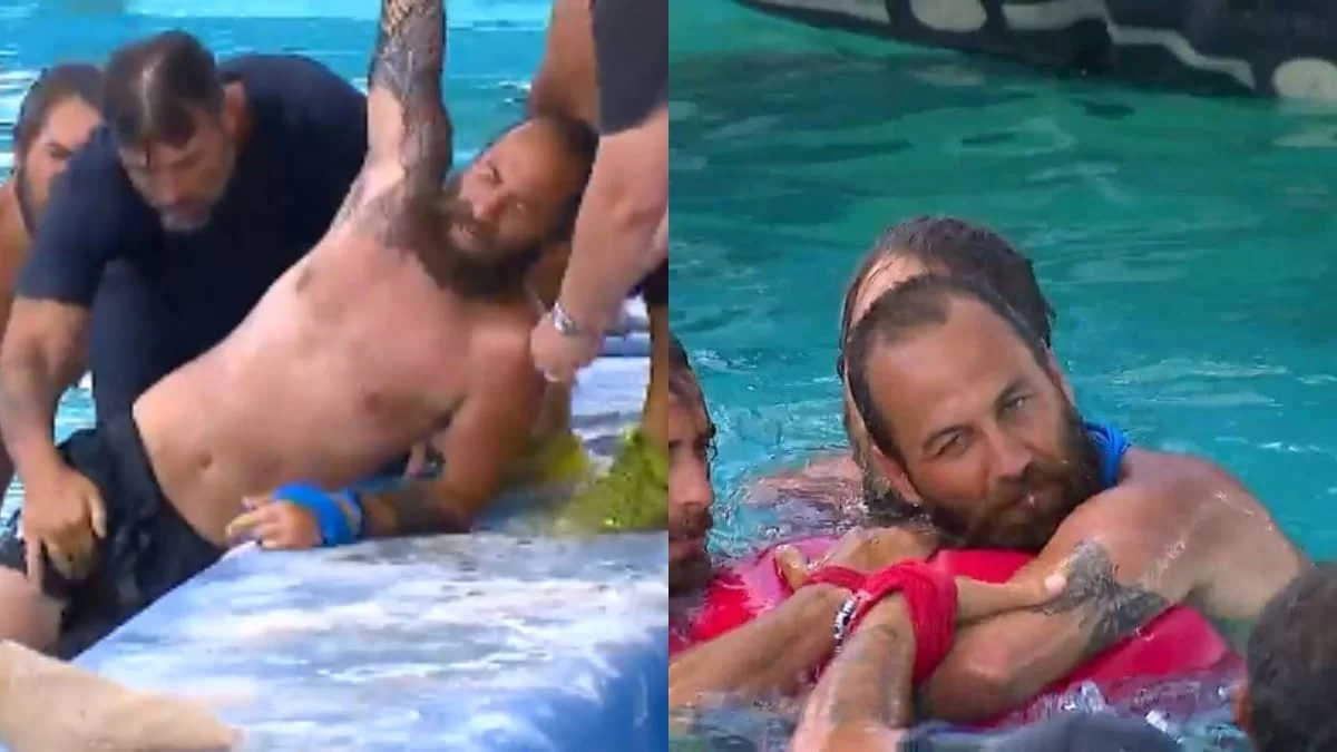 Survivor all star: Παραλίγο να πνιγεί ο Αναγνωστόπουλος - Διέκοψαν οι διασώστες το παιχνίδι