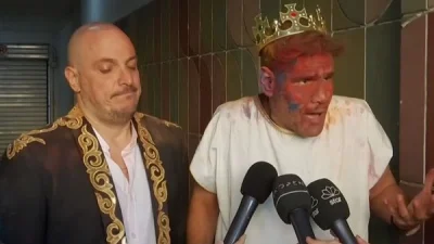 «Αυτά είναι καραγκιοζιλίκια» - Φανερά ενοχλημένος ο Δημήτρης Ουγγαρέζος σε ερώτηση για το τηλεοπτικό του μέλλον