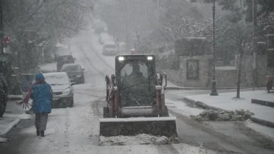 Καιρός (9/2): Ο χιονιάς δεν έχει τέλος! Όταν αρχίσει να νυχτώνει θα...