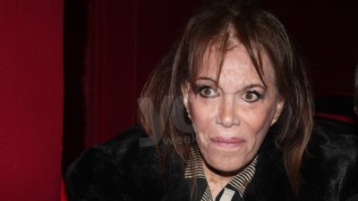 Η Μαίρη Χρονοπούλου σε βραδινή έξοδο