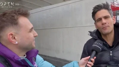 «Χάλια νιώθω που...» - Άλλαξε όλη η διάθεση του Δημήτρη Ουγγαρέζου μετά την ερώτηση δημοσιογράφου για το τηλεοπτικό του μέλλον