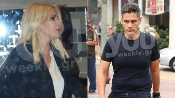 "Σάλος" με την κίνηση στην φωτογραφία της Ελένης Μενεγάκη δίπλα στον Δημήτρη Ουγγαρέζο - Τι συνέβη