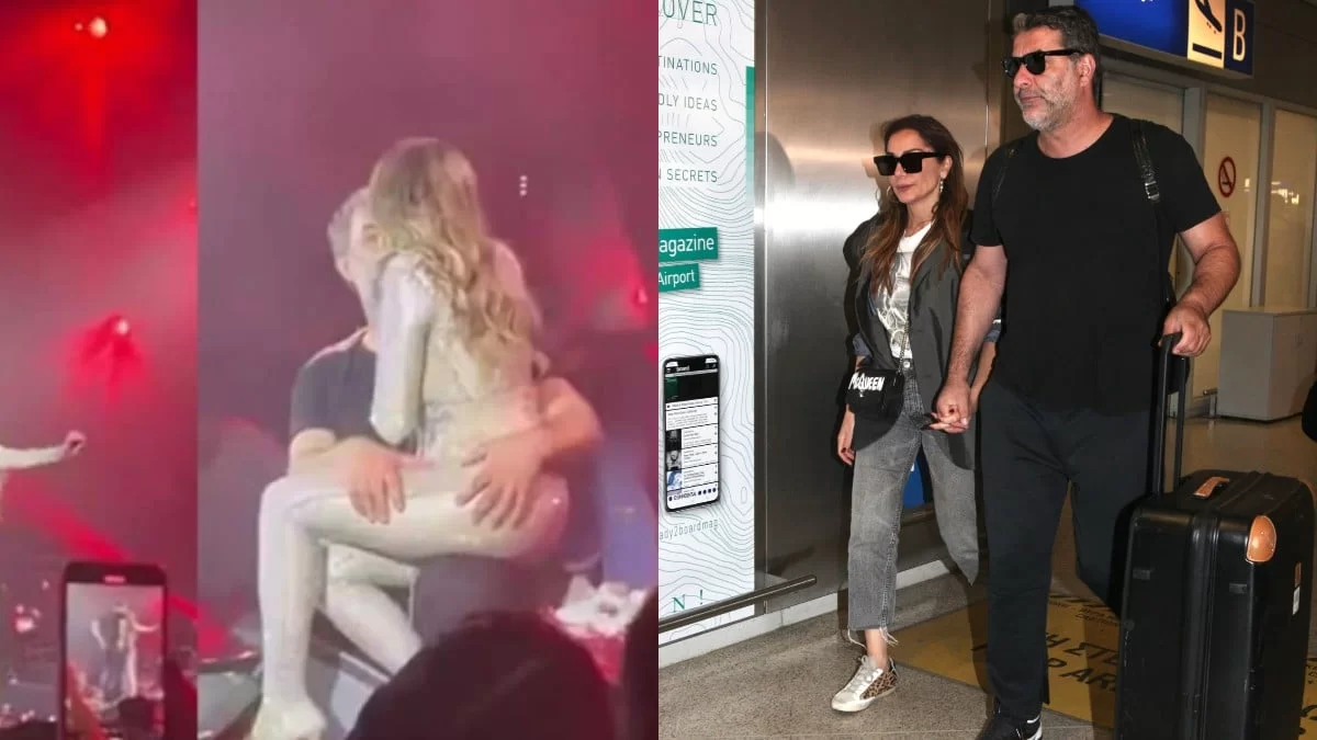 «Η μονίμως γυμνασμένη ξεπέρασε την μπυροκοιλιά του» - Σάλος στο twitter με το βίντεο της Δέσποινας Βανδή και του Βασίλη Μπισμπίκη