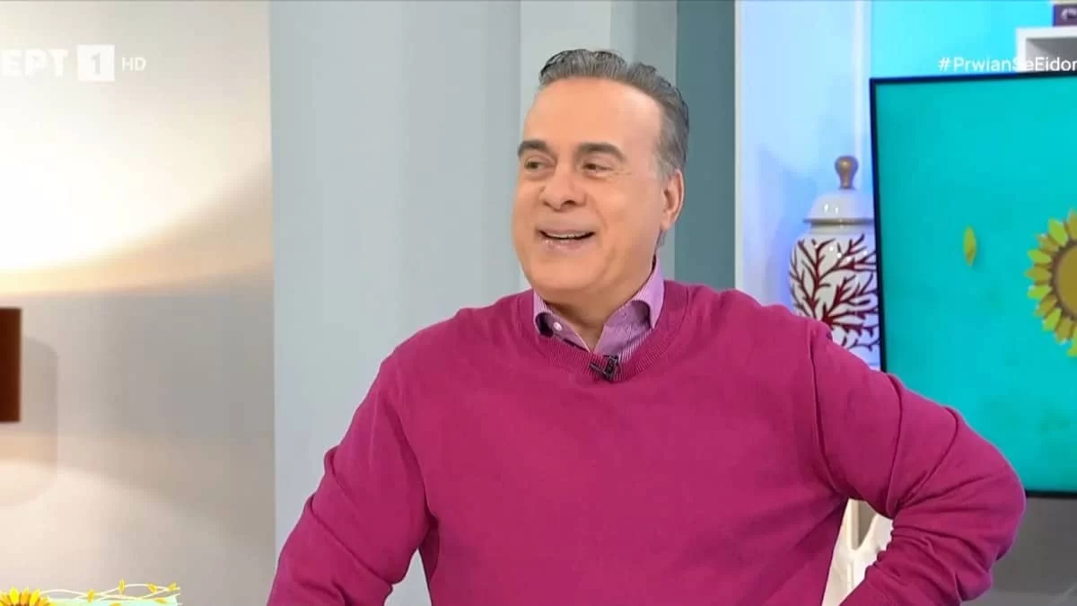 ΕΡΤ: Επέστρεψε ο Φώτης Σεργουλόπουλος μετά την περιπέτεια με την υγεία του