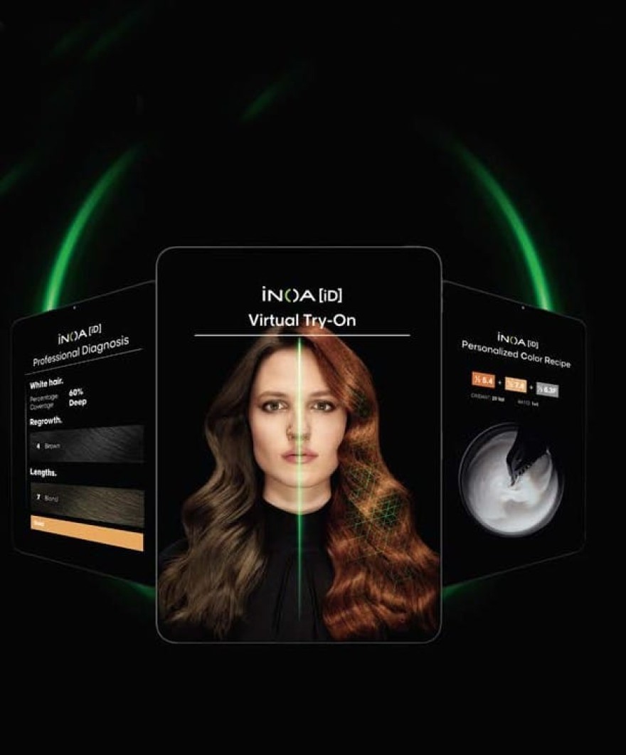 Πολυτελής εμπειρία βαφής στο κομμωτήριο & επαγγελματική διάγνωση με τη νέα iNOA!