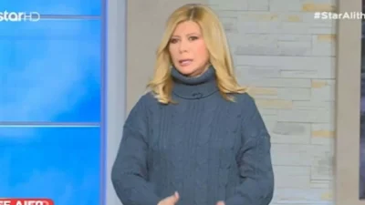 Αδιανόητο περιστατικό με την Κουτσελίνη στο δρόμο - Τα έβαλε με την τροχαία για να πάει στο πλατό του Star