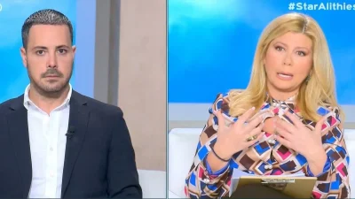 Αλήθειες με την Ζήνα: «Αλλού τρως, αλλού πίνεις και αλλού...» - Η επίπληξη της Κουτσελίνη στον Κουσουλό στον αέρα της εκπομπής