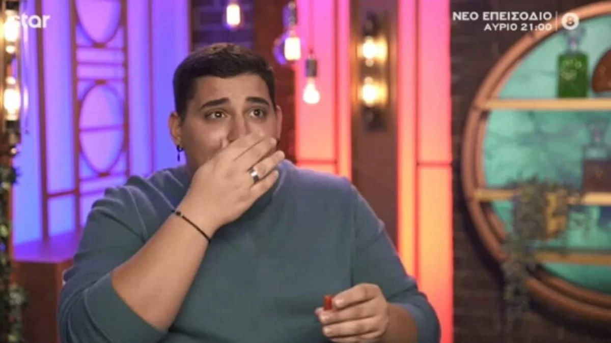 Ξεκίνησε να πνίγεται και να γελάει ταυτόχρονα - Το επικό περιστατικό με τον Νίκο στο Masterchef 7