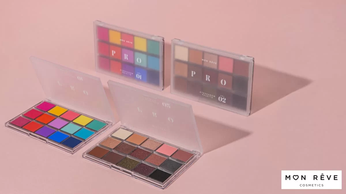 Οι 2 παλέτες σκιών της Mon Rêve από τη νέα σειρά PRO έφτασαν!