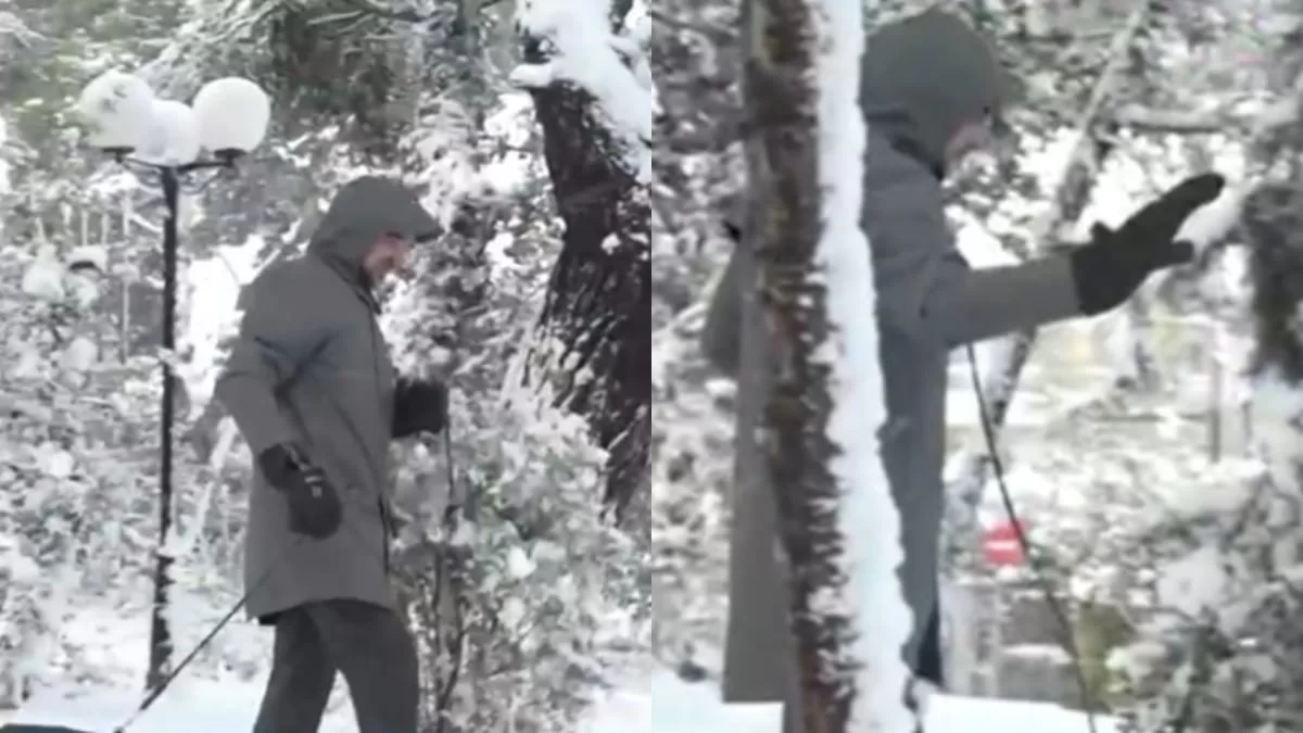 Ο γιος του βασιλιά Κωνσταντίνου, Νικόλαος μέσα στα χιόνια της "Μπάρμπαρα" - Το βίντεο που κάνει τον γύρο του διαδικτύου