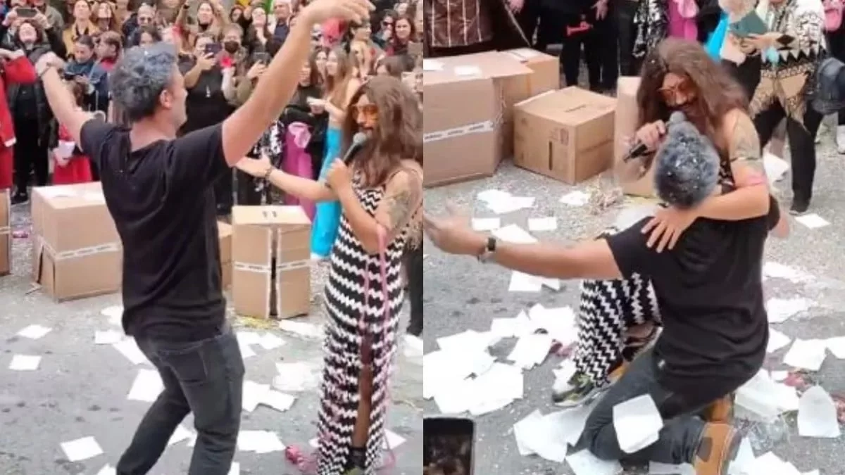 Ντύθηκε Μπισμπίκης και χόρεψε το περιβόητο ζεϊμπέκικο - Το ξεκαρδιστικό βίντεο του Σάββα Πούμπουρα που έχει γίνει viral